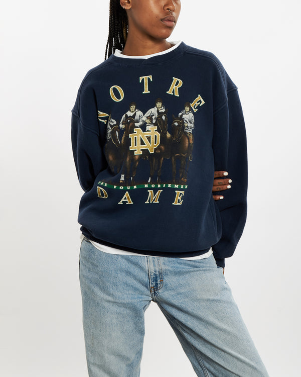 Vintage University of Notre Dame Sweatshirt <br>M