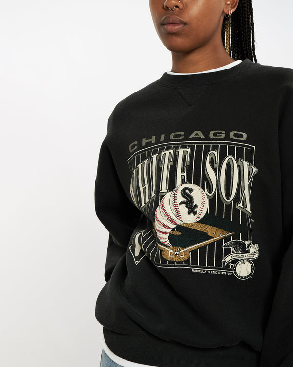 90s Russell Athletic MLB Chicago White Sox Sweatshirt <br>M