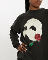 Vintage 90s Phantom of the Opera Sweatshirt <br>M , The Real Deal , newtown, sydney, australia, thrift store, opshop, preloved, secondhand, sustainable, retro, antique, 70s, 80s, 90s, 2000s, 00s, fashion, clothing, streetwear, trendy, garment, style, boutique, store, shop, archive, sale, cheap, best, top