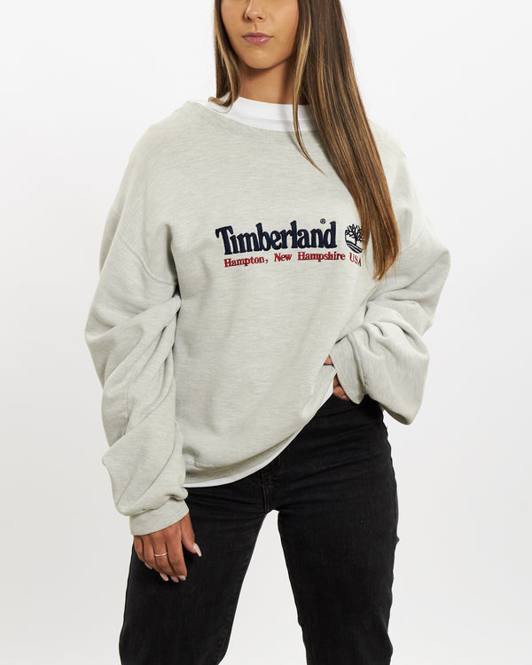 90s Timberland Embroidered Sweatshirt <br>M