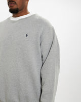 Vintage 90s Polo Ralph Lauren Sweatshirt <br>XL , The Real Deal , newtown, sydney, australia, thrift store, opshop, preloved, secondhand, sustainable, retro, antique, 70s, 80s, 90s, 2000s, 00s, fashion, clothing, streetwear, trendy, garment, style, boutique, store, shop, archive, sale, cheap, best, top