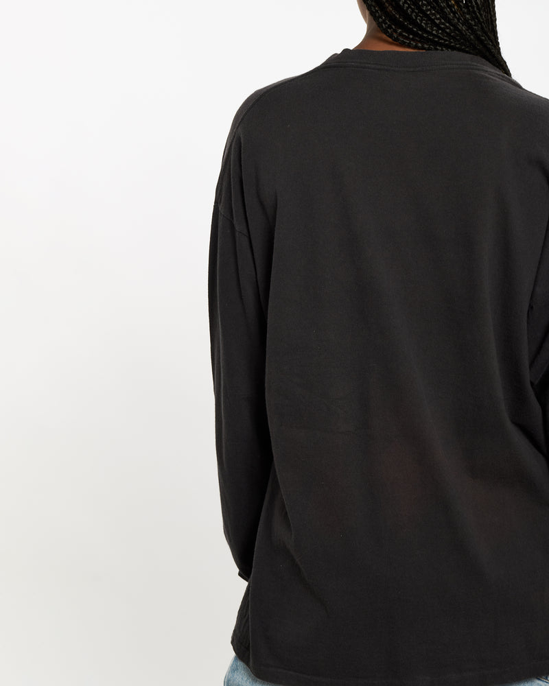 Vintage 90s Nike Long Sleeve Tee <br>M , The Real Deal , newtown, sydney, australia, thrift store, opshop, preloved, secondhand, sustainable, retro, antique, 70s, 80s, 90s, 2000s, 00s, fashion, clothing, streetwear, trendy, garment, style, boutique, store, shop, archive, sale, cheap, best, top