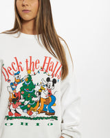 Vintage 90s Disney Mickey Mouse Sweatshirt <br>S , The Real Deal , newtown, sydney, australia, thrift store, opshop, preloved, secondhand, sustainable, retro, antique, 70s, 80s, 90s, 2000s, 00s, fashion, clothing, streetwear, trendy, garment, style, boutique, store, shop, archive, sale, cheap, best, top