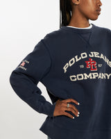 Vintage 90s Ralph Lauren Polo Jeans Co. Sweatshirt <br>M , The Real Deal , newtown, sydney, australia, thrift store, opshop, preloved, secondhand, sustainable, retro, antique, 70s, 80s, 90s, 2000s, 00s, fashion, clothing, streetwear, trendy, garment, style, boutique, store, shop, archive, sale, cheap, best, top