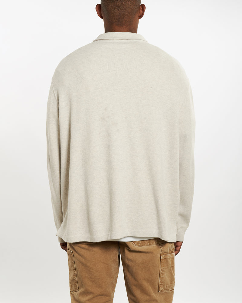 Vintage Polo Ralph Lauren Quarter Zip Sweater <br>XL , The Real Deal , newtown, sydney, australia, thrift store, opshop, preloved, secondhand, sustainable, retro, antique, 70s, 80s, 90s, 2000s, 00s, fashion, clothing, streetwear, trendy, garment, style, boutique, store, shop, archive, sale, cheap, best, top