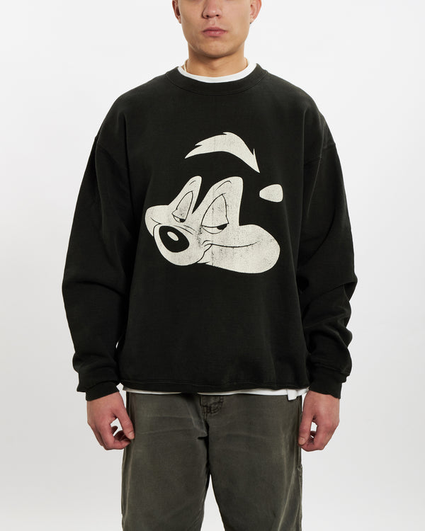 1991 Looney Tunes 'Pepé Le Pew' Sweatshirt <br>L