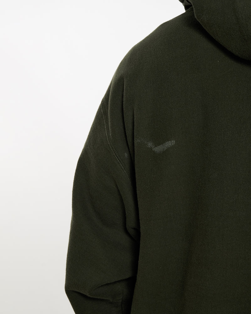 Vintage University of Miami Hooded Sweatshirt <br>XL , The Real Deal , newtown, sydney, australia, thrift store, opshop, preloved, secondhand, sustainable, retro, antique, 70s, 80s, 90s, 2000s, 00s, fashion, clothing, streetwear, trendy, garment, style, boutique, store, shop, archive, sale, cheap, best, top