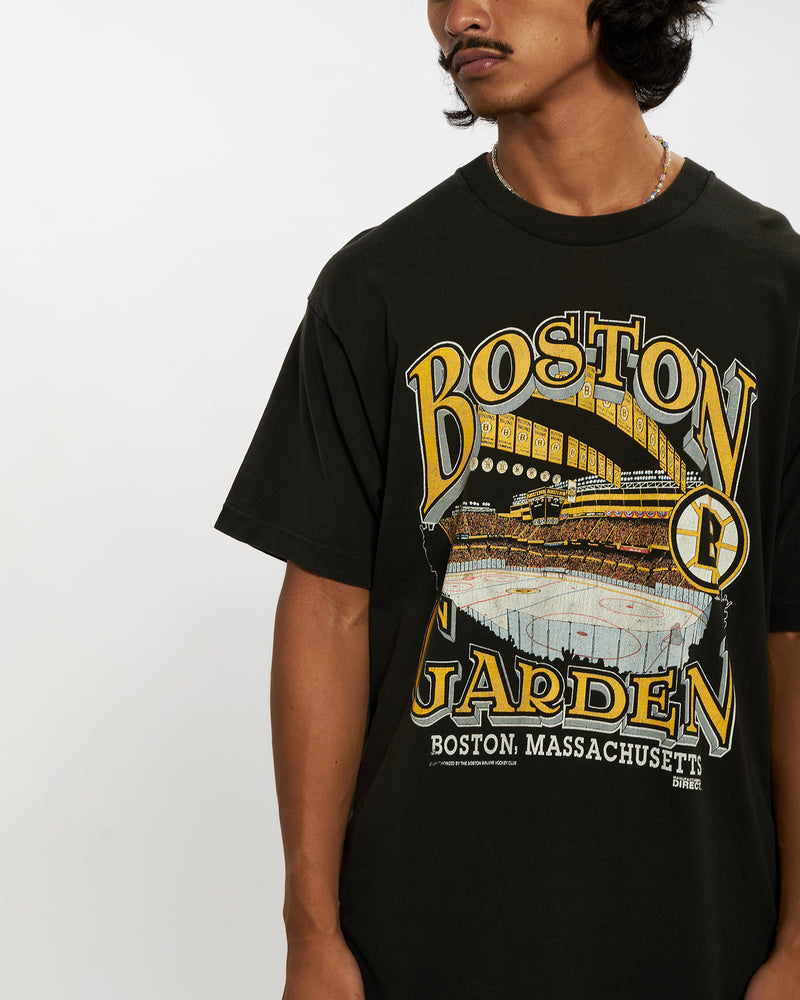 Vintage 90s NHL Boston Bruins Tee <br>XL , The Real Deal , newtown, sydney, australia, thrift store, opshop, preloved, secondhand, sustainable, retro, antique, 70s, 80s, 90s, 2000s, 00s, fashion, clothing, streetwear, trendy, garment, style, boutique, store, shop, archive, sale, cheap, best, top