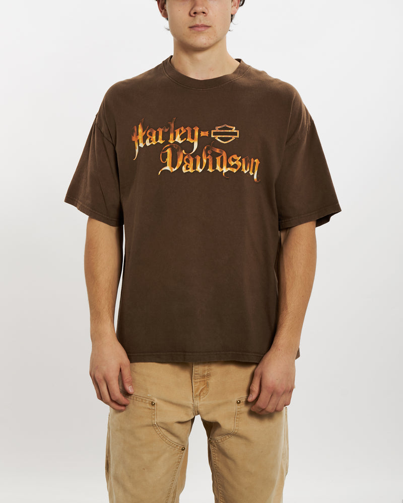 Vintage Harley Davidson Tee <br>M , The Real Deal , newtown, sydney, australia, thrift store, opshop, preloved, secondhand, sustainable, retro, antique, 70s, 80s, 90s, 2000s, 00s, fashion, clothing, streetwear, trendy, garment, style, boutique, store, shop, archive, sale, cheap, best, top