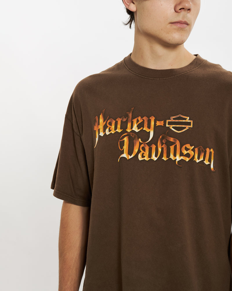 Vintage Harley Davidson Tee <br>M , The Real Deal , newtown, sydney, australia, thrift store, opshop, preloved, secondhand, sustainable, retro, antique, 70s, 80s, 90s, 2000s, 00s, fashion, clothing, streetwear, trendy, garment, style, boutique, store, shop, archive, sale, cheap, best, top