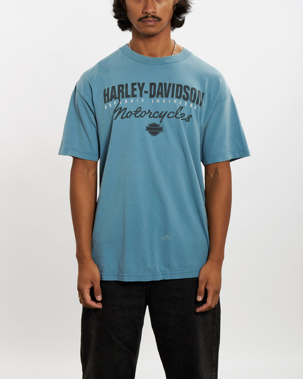 Vintage Harley Davidson Tee <br>L , The Real Deal , newtown, sydney, australia, thrift store, opshop, preloved, secondhand, sustainable, retro, antique, 70s, 80s, 90s, 2000s, 00s, fashion, clothing, streetwear, trendy, garment, style, boutique, store, shop, archive, sale, cheap, best, top