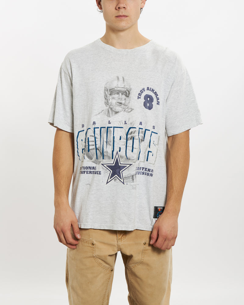 Vintage 90s NFL Dallas Cowboys Tee <br>L , The Real Deal , newtown, sydney, australia, thrift store, opshop, preloved, secondhand, sustainable, retro, antique, 70s, 80s, 90s, 2000s, 00s, fashion, clothing, streetwear, trendy, garment, style, boutique, store, shop, archive, sale, cheap, best, top