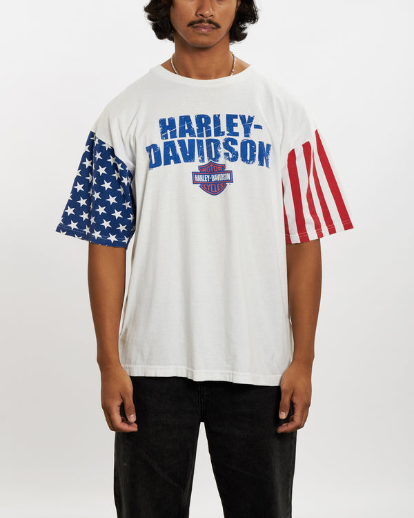 Vintage Harley Davidson Tee <br>L , The Real Deal , newtown, sydney, australia, thrift store, opshop, preloved, secondhand, sustainable, retro, antique, 70s, 80s, 90s, 2000s, 00s, fashion, clothing, streetwear, trendy, garment, style, boutique, store, shop, archive, sale, cheap, best, top