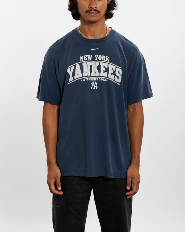 90s Nike MLB New York Yankees Tee <br>L