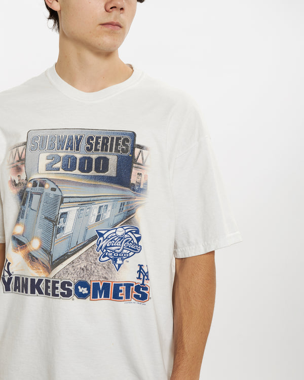 Vintage MLB 'Subway Series' Tee <br>L