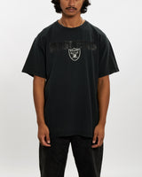 Vintage NFL Los Angeles Raiders Tee <br>L , The Real Deal , newtown, sydney, australia, thrift store, opshop, preloved, secondhand, sustainable, retro, antique, 70s, 80s, 90s, 2000s, 00s, fashion, clothing, streetwear, trendy, garment, style, boutique, store, shop, archive, sale, cheap, best, top