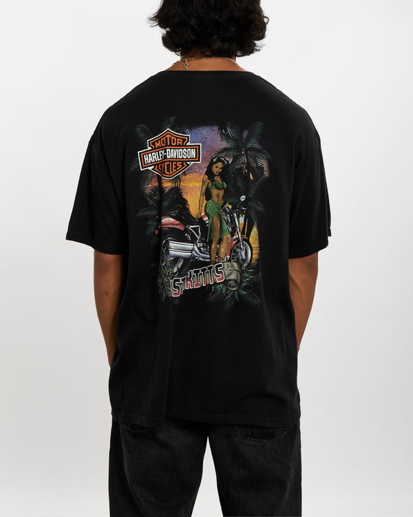 Vintage Harley Davidson Tee <br>L , The Real Deal , newtown, sydney, australia, thrift store, opshop, preloved, secondhand, sustainable, retro, antique, 70s, 80s, 90s, 2000s, 00s, fashion, clothing, streetwear, trendy, garment, style, boutique, store, shop, archive, sale, cheap, best, top