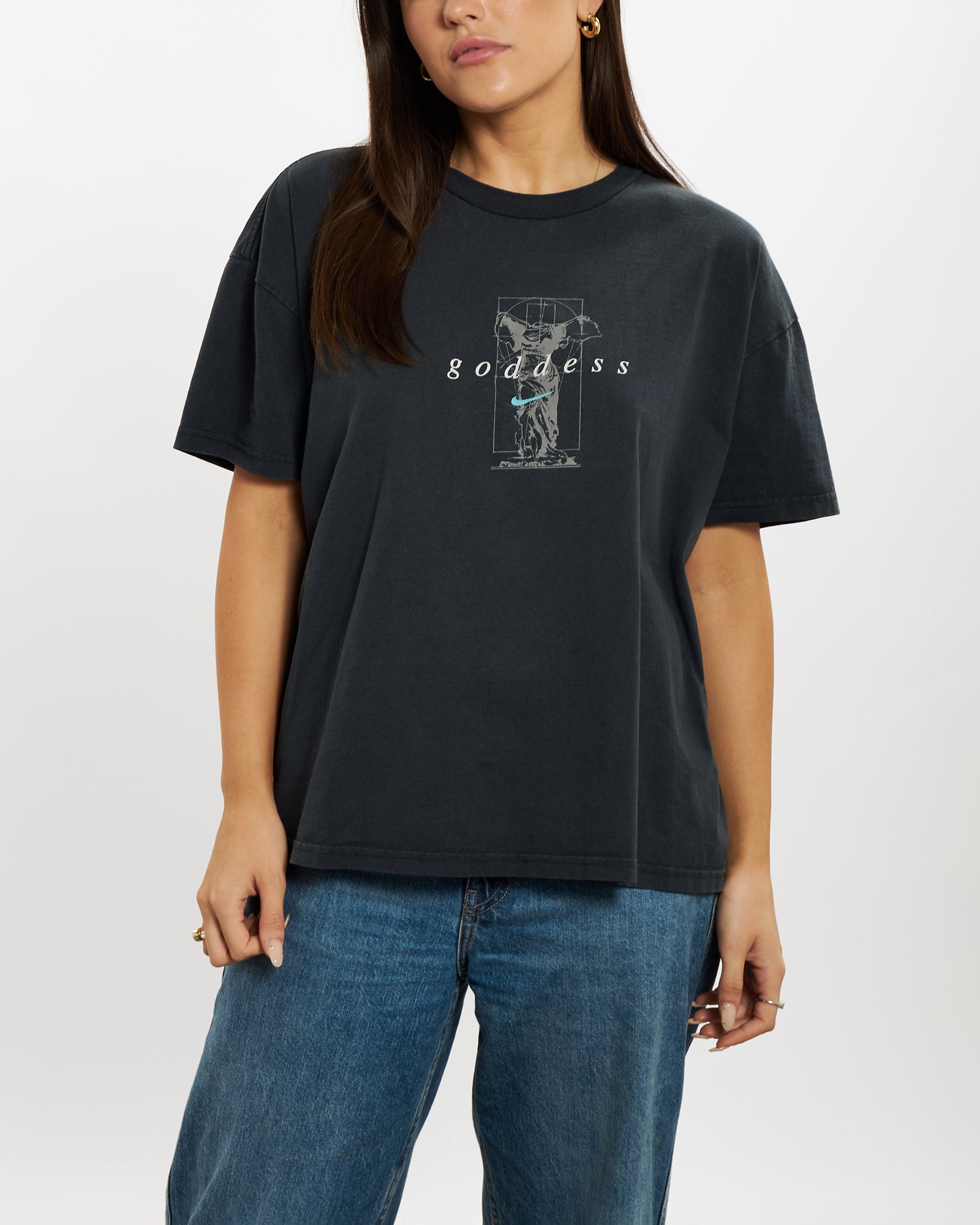 Vintage 90s Nike 'Goddess' Tee XS – The Real Deal