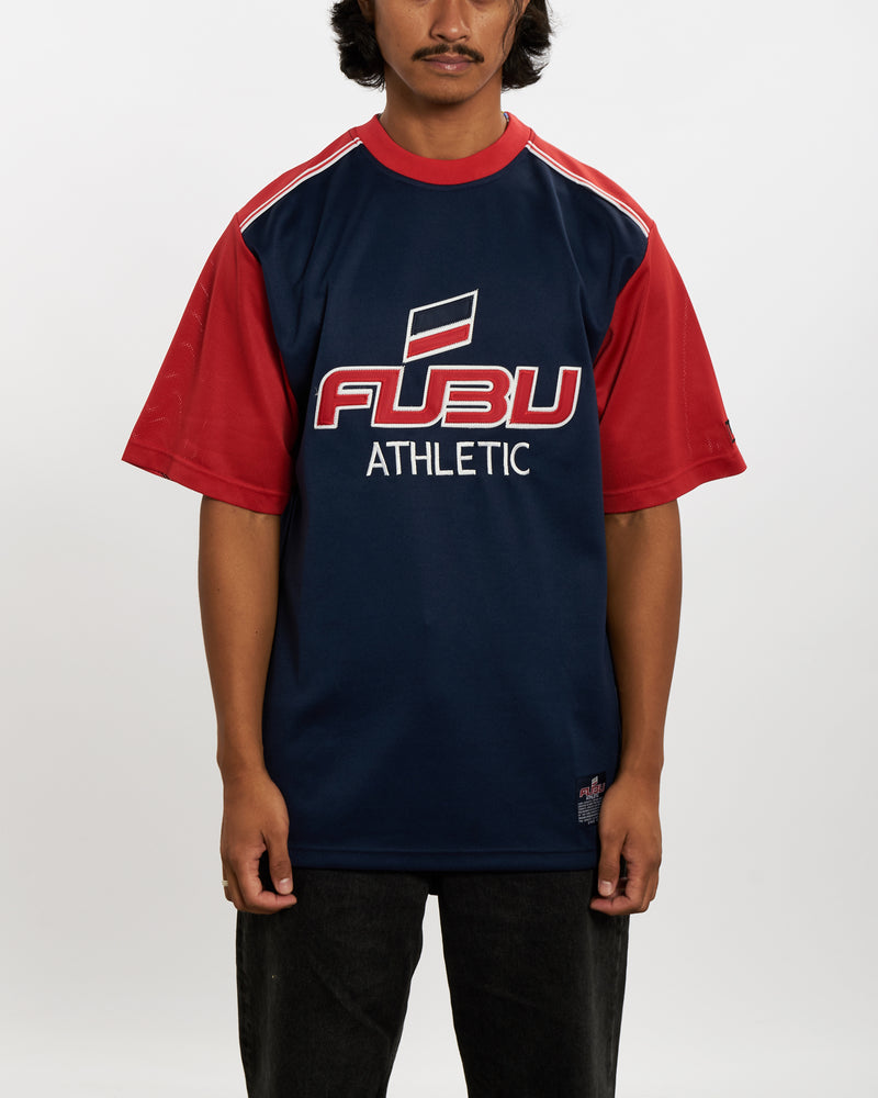 Vintage Fubu 'Athletic' Jersey <br>L , The Real Deal , newtown, sydney, australia, thrift store, opshop, preloved, secondhand, sustainable, retro, antique, 70s, 80s, 90s, 2000s, 00s, fashion, clothing, streetwear, trendy, garment, style, boutique, store, shop, archive, sale, cheap, best, top