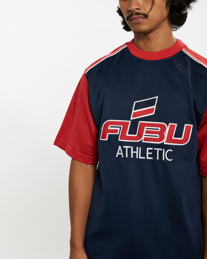 Vintage Fubu 'Athletic' Jersey <br>L , The Real Deal , newtown, sydney, australia, thrift store, opshop, preloved, secondhand, sustainable, retro, antique, 70s, 80s, 90s, 2000s, 00s, fashion, clothing, streetwear, trendy, garment, style, boutique, store, shop, archive, sale, cheap, best, top