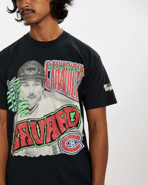 1990 NHL Montreal Canadiens Tee <br>L
