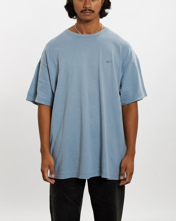 Vintage 90s Nike Mini Swoosh Tee <br>L , The Real Deal , newtown, sydney, australia, thrift store, opshop, preloved, secondhand, sustainable, retro, antique, 70s, 80s, 90s, 2000s, 00s, fashion, clothing, streetwear, trendy, garment, style, boutique, store, shop, archive, sale, cheap, best, top