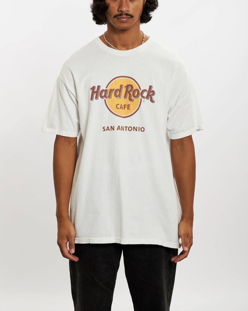 Vintage Hard Rock Cafe 'San Antonio' Tee <br>L , The Real Deal , newtown, sydney, australia, thrift store, opshop, preloved, secondhand, sustainable, retro, antique, 70s, 80s, 90s, 2000s, 00s, fashion, clothing, streetwear, trendy, garment, style, boutique, store, shop, archive, sale, cheap, best, top