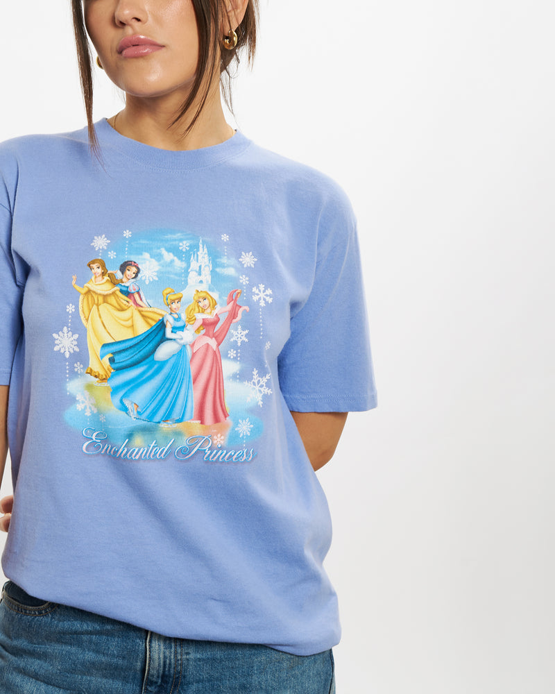 Vintage Disney 'Enchanted Princess' Tee <br>XS , The Real Deal , newtown, sydney, australia, thrift store, opshop, preloved, secondhand, sustainable, retro, antique, 70s, 80s, 90s, 2000s, 00s, fashion, clothing, streetwear, trendy, garment, style, boutique, store, shop, archive, sale, cheap, best, top