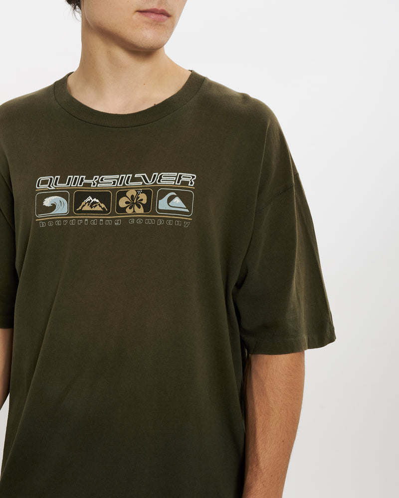 Vintage 90s Quiksilver Tee <br>L , The Real Deal , newtown, sydney, australia, thrift store, opshop, preloved, secondhand, sustainable, retro, antique, 70s, 80s, 90s, 2000s, 00s, fashion, clothing, streetwear, trendy, garment, style, boutique, store, shop, archive, sale, cheap, best, top