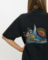 Vintage 90s Quiksilver Tee <br>M , The Real Deal , newtown, sydney, australia, thrift store, opshop, preloved, secondhand, sustainable, retro, antique, 70s, 80s, 90s, 2000s, 00s, fashion, clothing, streetwear, trendy, garment, style, boutique, store, shop, archive, sale, cheap, best, top