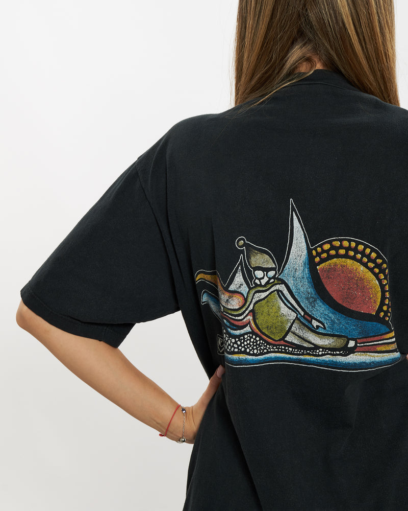 Vintage 90s Quiksilver Tee <br>M , The Real Deal , newtown, sydney, australia, thrift store, opshop, preloved, secondhand, sustainable, retro, antique, 70s, 80s, 90s, 2000s, 00s, fashion, clothing, streetwear, trendy, garment, style, boutique, store, shop, archive, sale, cheap, best, top