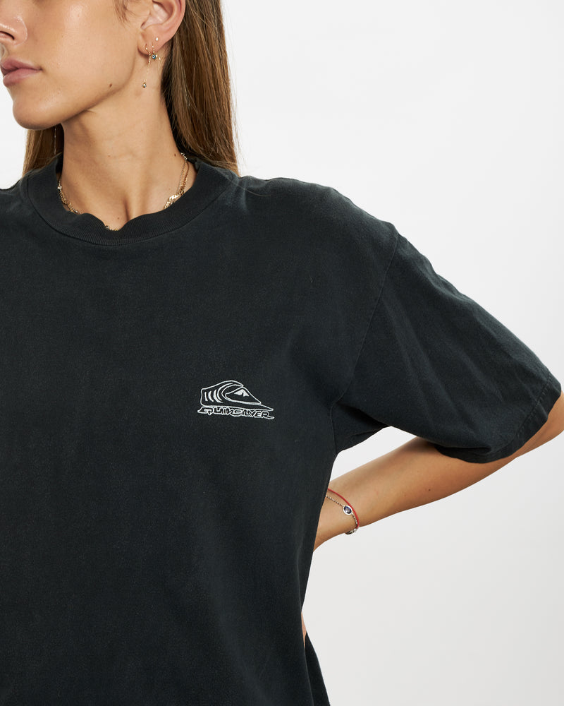 Vintage 90s Quiksilver Tee <br>M , The Real Deal , newtown, sydney, australia, thrift store, opshop, preloved, secondhand, sustainable, retro, antique, 70s, 80s, 90s, 2000s, 00s, fashion, clothing, streetwear, trendy, garment, style, boutique, store, shop, archive, sale, cheap, best, top