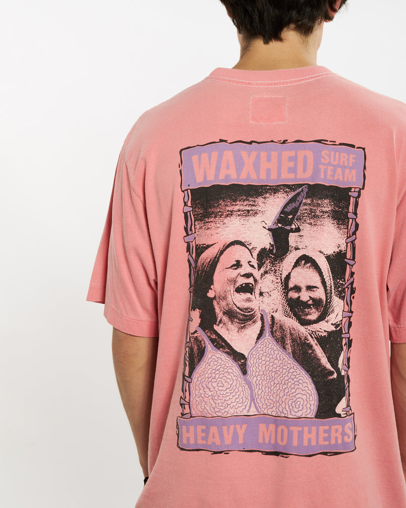 90s Waxhead Surf Wear 'Heavy Mothers' Tee <br>L