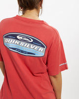 Vintage Quiksilver Tee <br>S , The Real Deal , newtown, sydney, australia, thrift store, opshop, preloved, secondhand, sustainable, retro, antique, 70s, 80s, 90s, 2000s, 00s, fashion, clothing, streetwear, trendy, garment, style, boutique, store, shop, archive, sale, cheap, best, top