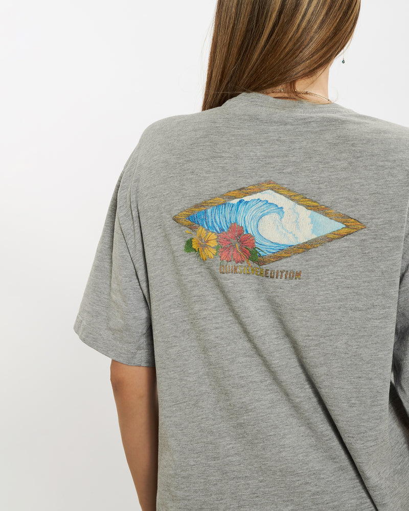 Vintage 90s Quiksilver Tee <br>M , The Real Deal , newtown, sydney, australia, thrift store, opshop, preloved, secondhand, sustainable, retro, antique, 70s, 80s, 90s, 2000s, 00s, fashion, clothing, streetwear, trendy, garment, style, boutique, store, shop, archive, sale, cheap, best, top