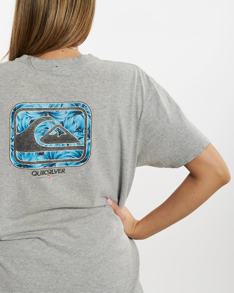 Vintage Quiksilver Tee <br>M , The Real Deal , newtown, sydney, australia, thrift store, opshop, preloved, secondhand, sustainable, retro, antique, 70s, 80s, 90s, 2000s, 00s, fashion, clothing, streetwear, trendy, garment, style, boutique, store, shop, archive, sale, cheap, best, top