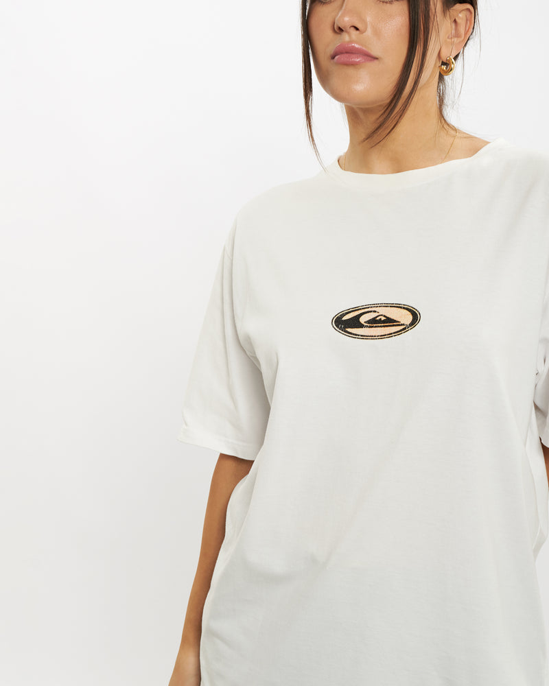 Vintage 90s Quiksilver Tee <br>S , The Real Deal , newtown, sydney, australia, thrift store, opshop, preloved, secondhand, sustainable, retro, antique, 70s, 80s, 90s, 2000s, 00s, fashion, clothing, streetwear, trendy, garment, style, boutique, store, shop, archive, sale, cheap, best, top