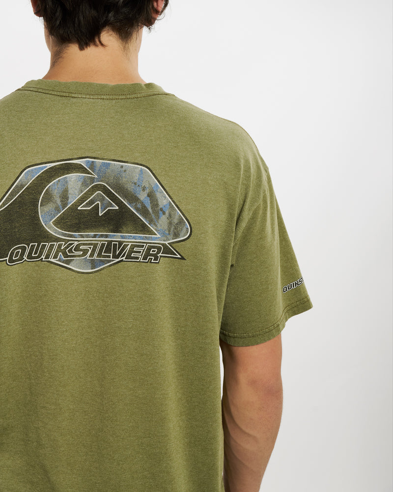 Vintage Quiksilver Tee <br>L , The Real Deal , newtown, sydney, australia, thrift store, opshop, preloved, secondhand, sustainable, retro, antique, 70s, 80s, 90s, 2000s, 00s, fashion, clothing, streetwear, trendy, garment, style, boutique, store, shop, archive, sale, cheap, best, top