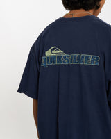 Vintage Quiksilver Tee <br>L , The Real Deal , newtown, sydney, australia, thrift store, opshop, preloved, secondhand, sustainable, retro, antique, 70s, 80s, 90s, 2000s, 00s, fashion, clothing, streetwear, trendy, garment, style, boutique, store, shop, archive, sale, cheap, best, top
