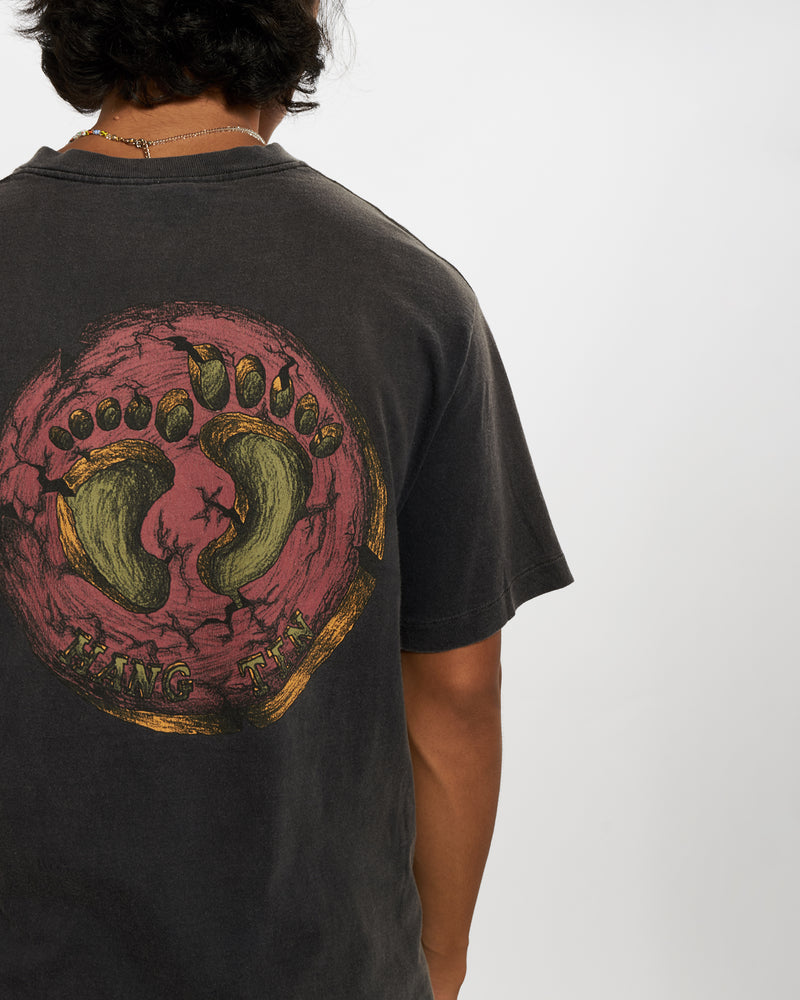 Vintage 90s Hang Ten Tee <br>M , The Real Deal , newtown, sydney, australia, thrift store, opshop, preloved, secondhand, sustainable, retro, antique, 70s, 80s, 90s, 2000s, 00s, fashion, clothing, streetwear, trendy, garment, style, boutique, store, shop, archive, sale, cheap, best, top