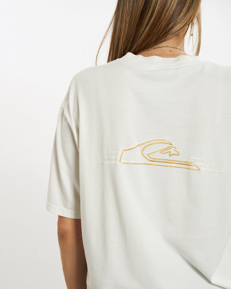 Vintage 90s Quiksilver Tee <br>M , The Real Deal , newtown, sydney, australia, thrift store, opshop, preloved, secondhand, sustainable, retro, antique, 70s, 80s, 90s, 2000s, 00s, fashion, clothing, streetwear, trendy, garment, style, boutique, store, shop, archive, sale, cheap, best, top