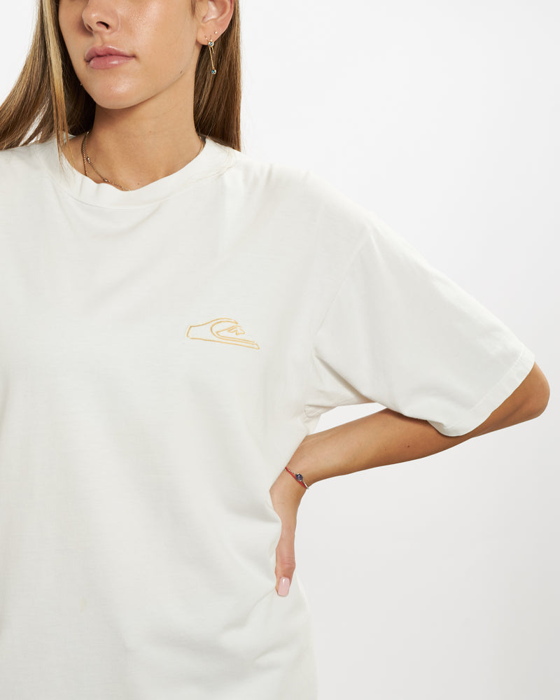 Vintage 90s Quiksilver Tee <br>M , The Real Deal , newtown, sydney, australia, thrift store, opshop, preloved, secondhand, sustainable, retro, antique, 70s, 80s, 90s, 2000s, 00s, fashion, clothing, streetwear, trendy, garment, style, boutique, store, shop, archive, sale, cheap, best, top