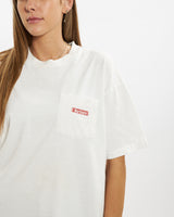 Vintage 90s Marlboro Cigarettes Pocket Tee <br>M , The Real Deal , newtown, sydney, australia, thrift store, opshop, preloved, secondhand, sustainable, retro, antique, 70s, 80s, 90s, 2000s, 00s, fashion, clothing, streetwear, trendy, garment, style, boutique, store, shop, archive, sale, cheap, best, top