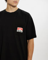 Vintage 90s Marlboro Cigarettes Pocket Tee <br>L , The Real Deal , newtown, sydney, australia, thrift store, opshop, preloved, secondhand, sustainable, retro, antique, 70s, 80s, 90s, 2000s, 00s, fashion, clothing, streetwear, trendy, garment, style, boutique, store, shop, archive, sale, cheap, best, top
