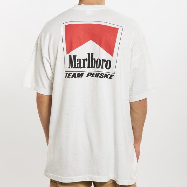 Vintage 90s Marlboro Cigarettes Pocket Tee L