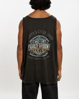 Vintage Harley Davidson Tank <br>L , The Real Deal , newtown, sydney, australia, thrift store, opshop, preloved, secondhand, sustainable, retro, antique, 70s, 80s, 90s, 2000s, 00s, fashion, clothing, streetwear, trendy, garment, style, boutique, store, shop, archive, sale, cheap, best, top