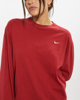 Vintage Nike Long Sleeve Tee <br>S , The Real Deal , newtown, sydney, australia, thrift store, opshop, preloved, secondhand, sustainable, retro, antique, 70s, 80s, 90s, 2000s, 00s, fashion, clothing, streetwear, trendy, garment, style, boutique, store, shop, archive, sale, cheap, best, top