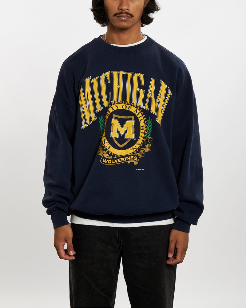 90s NCAA University of Michigan 'Wolverines' Sweatshirt <br>L