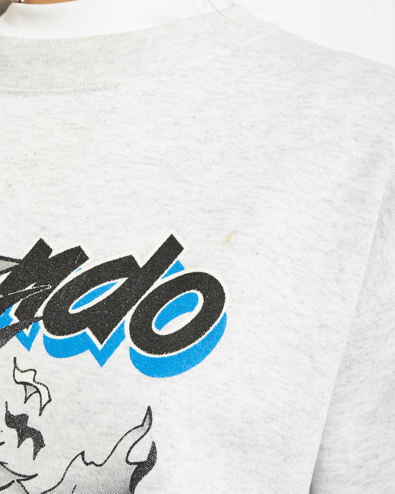 Vintage 90s NBA Orlando Magic Sweatshirt <br>S , The Real Deal , newtown, sydney, australia, thrift store, opshop, preloved, secondhand, sustainable, retro, antique, 70s, 80s, 90s, 2000s, 00s, fashion, clothing, streetwear, trendy, garment, style, boutique, store, shop, archive, sale, cheap, best, top