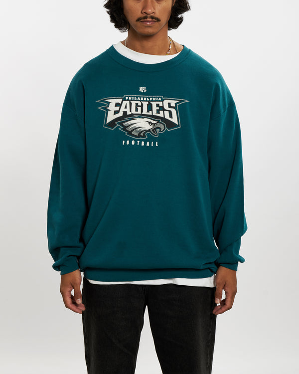 90s NFL Philadelphia Eagles Sweatshirt <br>L